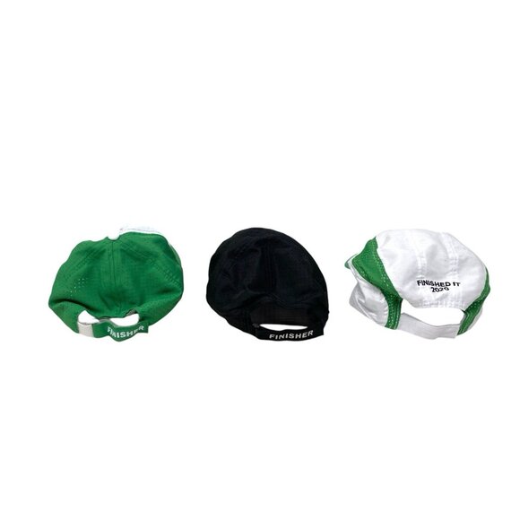 Lot of 3 Shamrock Half Marathon Hats Virginia Beach Running‎ Memoribilla Runner - Picture 6 of 8